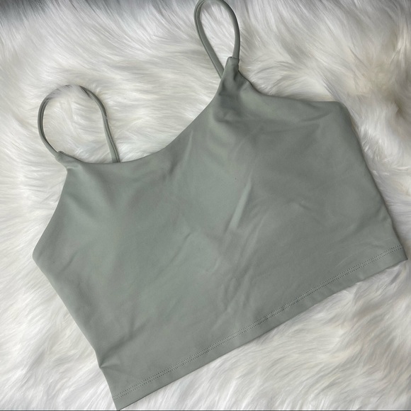 Paragon Fitwear Other - Paragon Fitwear Crop Sage Green Bra Tank sz L